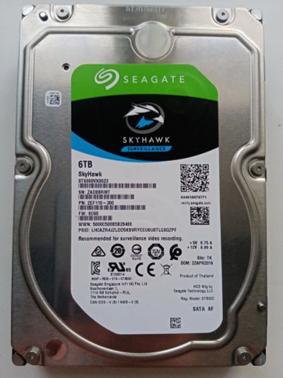 Лот: 19170142. Фото: 1. Жесткий диск 6tb. Жёсткие диски (HDD)