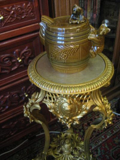 Лот: 7370514. Фото: 1. Кувшин Медвежья бочка 1,5 л. Фаянс... Фарфор, керамика