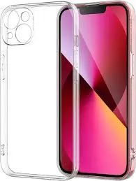 Лот: 23282524. Фото: 1. Чехол iPhone 13 Силикон Прозрачный... Чехлы, бамперы