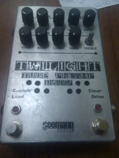 Лот: 3291209. Фото: 1. Seemann Twilight Tube Preamp. Гитарные эффекты и комбоусилители