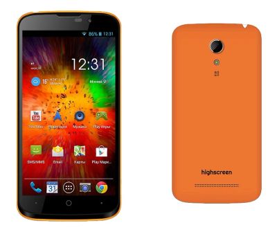 Лот: 6186632. Фото: 1. Highscreen Omega Prime Mini. Смартфоны