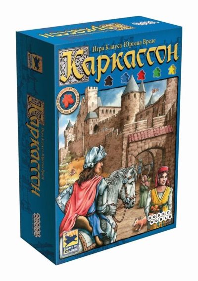 Лот: 11343924. Фото: 1. Настольная игра Каркассон. Настольные игры, карты