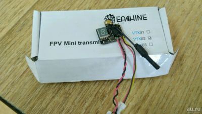 Лот: 10687078. Фото: 1. Видеопередатчик FPV 5.8g 200mw. Квадрокоптеры