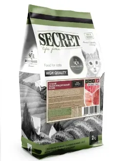 Лот: 19784467. Фото: 1. Корм сухой Премиум Secret life... Корма