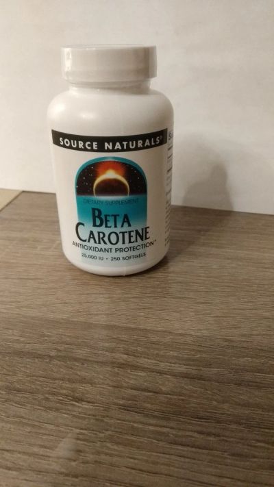 Лот: 17576286. Фото: 1. Beta Carotene, бета-каротин, 25... Спортивное питание, витамины