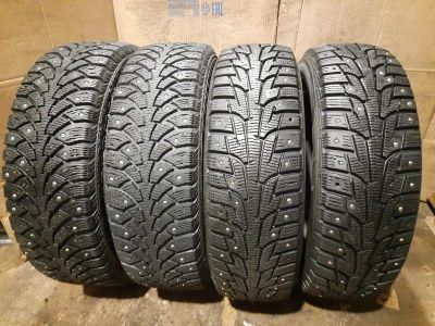 Лот: 17196618. Фото: 1. 165/65R14 79T Hankook W419 + Nordman... Шины