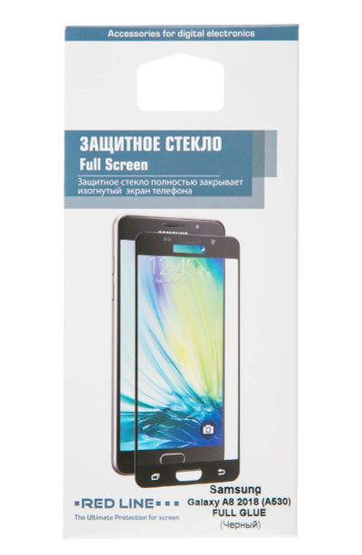 Лот: 16171210. Фото: 1. Защитное стекло Samsung A8 2018... Защитные стёкла, защитные плёнки