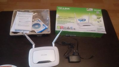 Лот: 10887207. Фото: 1. Маршрутизатор TP-LINK TL-WR842ND. Маршрутизаторы (роутеры)
