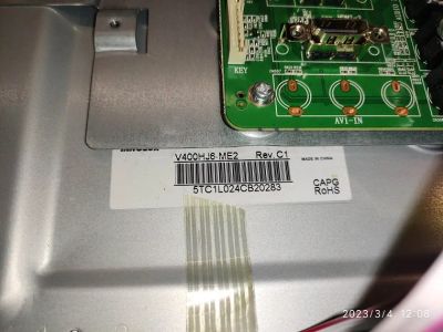 Лот: 20005923. Фото: 1. подсветка в сборе V400HJ6-LE8... Запчасти для телевизоров, видеотехники, аудиотехники