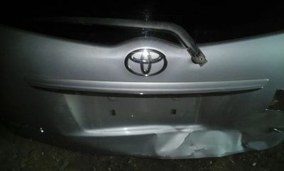 Лот: 10415393. Фото: 1. накладка на заднюю дверь тойоты... Кузов