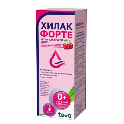 Лот: 23989341. Фото: 1. Хилак форте капли для приема внутрь... Лекарства