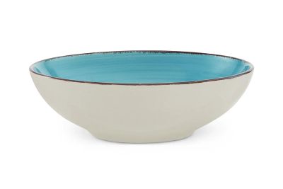 Лот: 23677239. Фото: 1. Тарелка суповая EVIO Bermuda Turquoise. Тарелки, блюда, салатники