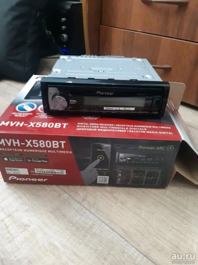 Лот: 13210273. Фото: 1. Pioneer MVH-580BT. Автомагнитолы
