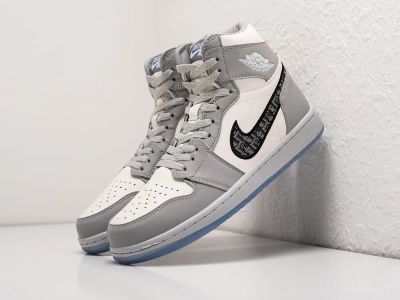 Лот: 15806252. Фото: 1. Кроссовки Dior x Nike Air Jordan... Кеды, кроссовки, слипоны