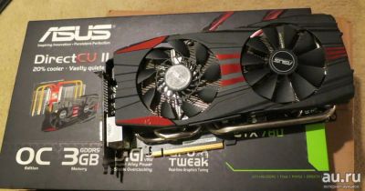 Лот: 8476086. Фото: 1. ОЧЕНЬ мощная, игровая ASUS GeForce... Видеокарты