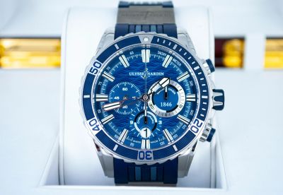 Лот: 15224533. Фото: 1. Часы швейцарские Ulysse Nardin... Оригинальные наручные часы