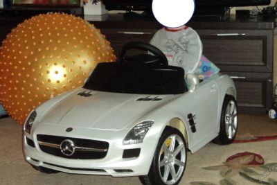 Лот: 7795711. Фото: 1. Электромобиль Mercedes SLK Class... Детские электромобили