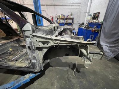 Лот: 21703478. Фото: 1. лонжерон Hyundai Elantra HD. Двигатель и элементы двигателя