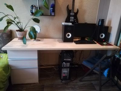 Лот: 11413743. Фото: 1. Стол 2.1м за сущие копейки Подешевело... Компьютерные и письменные столы