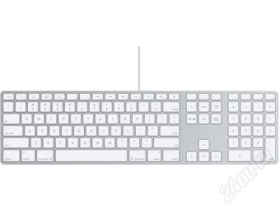 Лот: 2406794. Фото: 1. Apple Keyboard (оригинал) - повторные... Клавиатуры и мыши