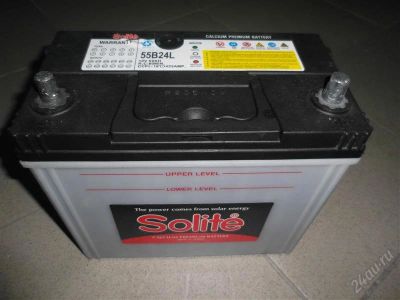 Лот: 2391305. Фото: 1. Аккумулятор Solite 55B24L. Аккумуляторы