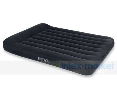 Лот: 4827236. Фото: 1. Матрас INTEX с подголовником темн... Спальные мешки, надувные кровати, коврики туристические