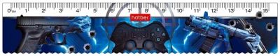 Лот: 20267013. Фото: 1. Линейка 15см. Hatber ""Start the... Товары для черчения