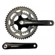 Лот: 17549895. Фото: 1. Шатуны Shimano RS200, 170мм, 50... Запчасти