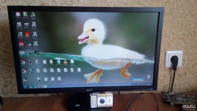 Лот: 8169495. Фото: 1. Монитор Acer V243HQb. ЖК-мониторы