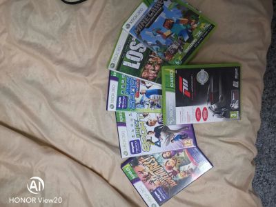 Лот: 14761596. Фото: 1. Xbox 360 с кинектом и дисками. Другое (аудиотехника)