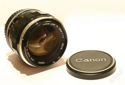 Лот: 2353623. Фото: 1. CANON FL 55mm f 1.2 с байонетом... Объективы
