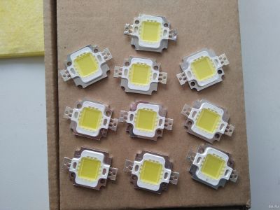 Лот: 13780214. Фото: 1. чип SMD 10W (новые 10 штук - оптом... Светодиоды