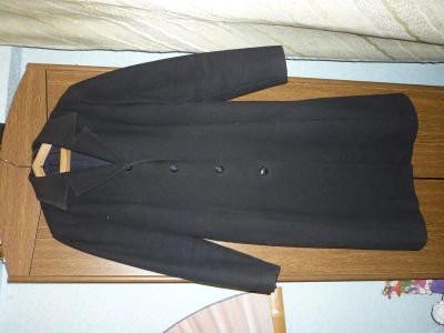 Лот: 3019584. Фото: 1. Пальто черное. Верхняя одежда