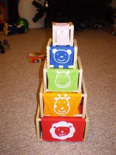 Лот: 2408687. Фото: 1. I'm Toy Коробочки развивающие. Развивающие