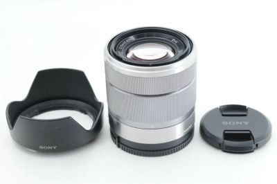 Лот: 10242920. Фото: 1. Sony 18-55mm oss silver. Объективы