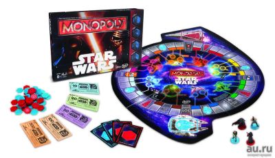 Лот: 13136694. Фото: 1. Настольная игра Monopoly: Star... Настольные игры, карты