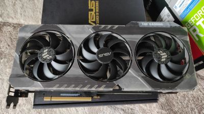 Лот: 19344960. Фото: 1. Asus TUF gaming rtx 3060. Видеокарты