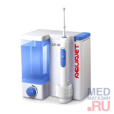 Лот: 24828226. Фото: 1. Ирригатор Aquajet LD-A8, белый. Электрические зубные щетки и ирригаторы