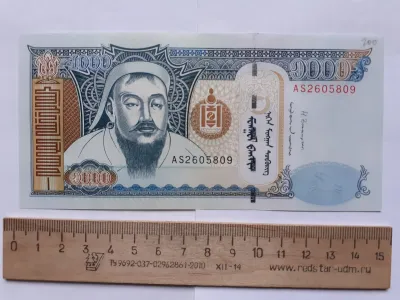 Лот: 25888385. Фото: 1. Монголия 1000 тугриков 2013 год... Азия