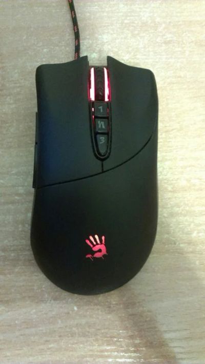 Лот: 6012144. Фото: 1. Мышь A4Tech Bloody V3 game mouse... Клавиатуры и мыши
