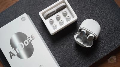 Лот: 19864995. Фото: 1. Беспроводные наушники Redmi AirDots... Наушники, гарнитуры