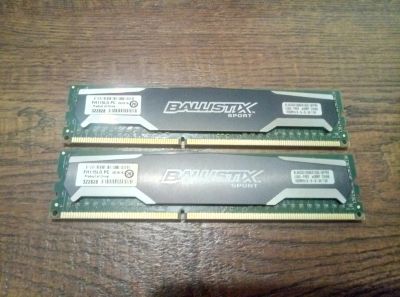 Лот: 17030047. Фото: 1. Crucial Ballistix Sport BLS4G3D1609DS1S00... Оперативная память