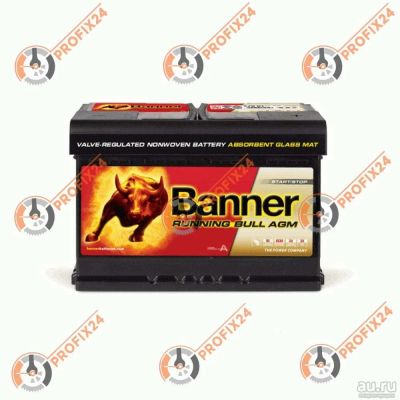 Лот: 13288700. Фото: 1. Аккумулятор BANNER RUNNING BULL... Аккумуляторы