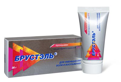 Лот: 23987623. Фото: 1. Брустэль гель для нар. прим. 5... Лекарства