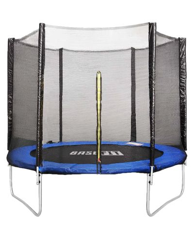 Лот: 25282333. Фото: 1. Батут c сеткой BaseFit TR-201... Детские спортивные комплексы, батуты