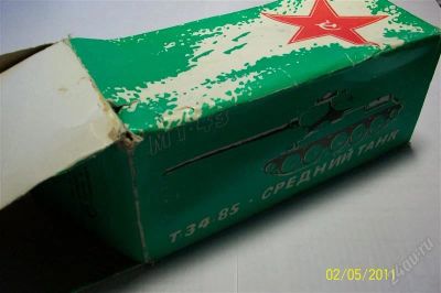 Лот: 939132. Фото: 1. модель танка Т 34-85 производство... Автомоделизм