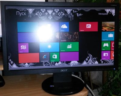 Лот: 8630456. Фото: 1. Монитор Acer V193HQVb 18.5" Исправный. ЖК-мониторы