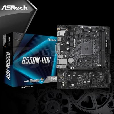 Лот: 20329829. Фото: 1. ASRock B550M-HDV новая гарантия. Материнские платы