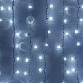 Лот: 14292236. Фото: 1. Штора 560 LED "Дождь" белая, 3х3м... Гирлянды, шарики, новогодние аксессуары