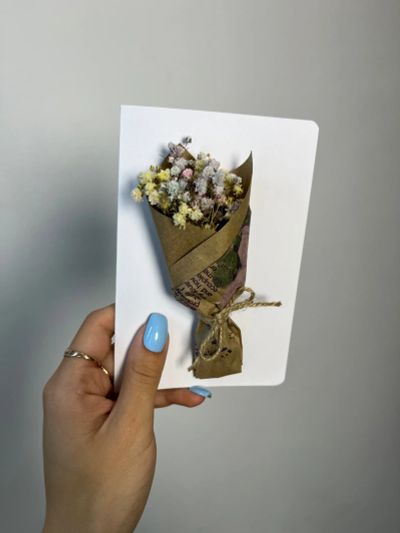 Лот: 23043346. Фото: 1. Открытка ручной работы. Открытки, конверты